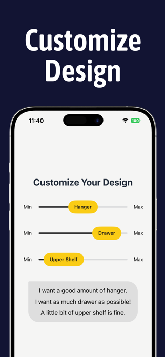 Closet Design App Screenshot 3 of 6