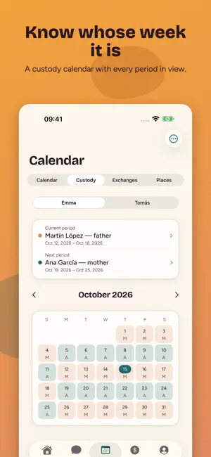 Family Bridge: Co-Parenting screenshot 2