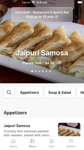 App screenshot