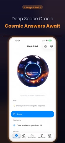 Magic Ball 8: Crystal Ball Screenshot 7 of 10