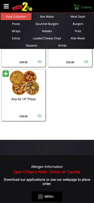 Pizza 2 Go Carmarthen screenshot 4