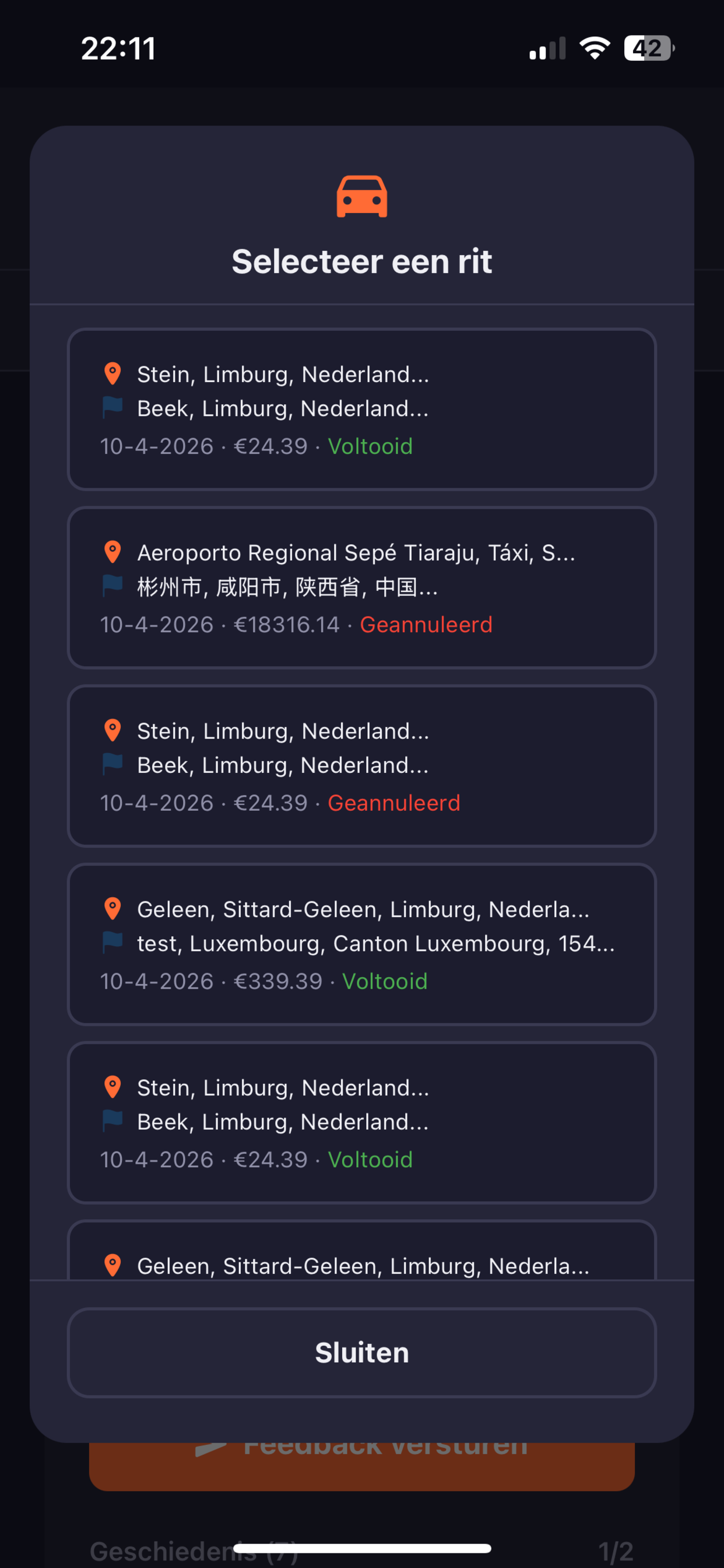 MSM Taxi screenshot 3