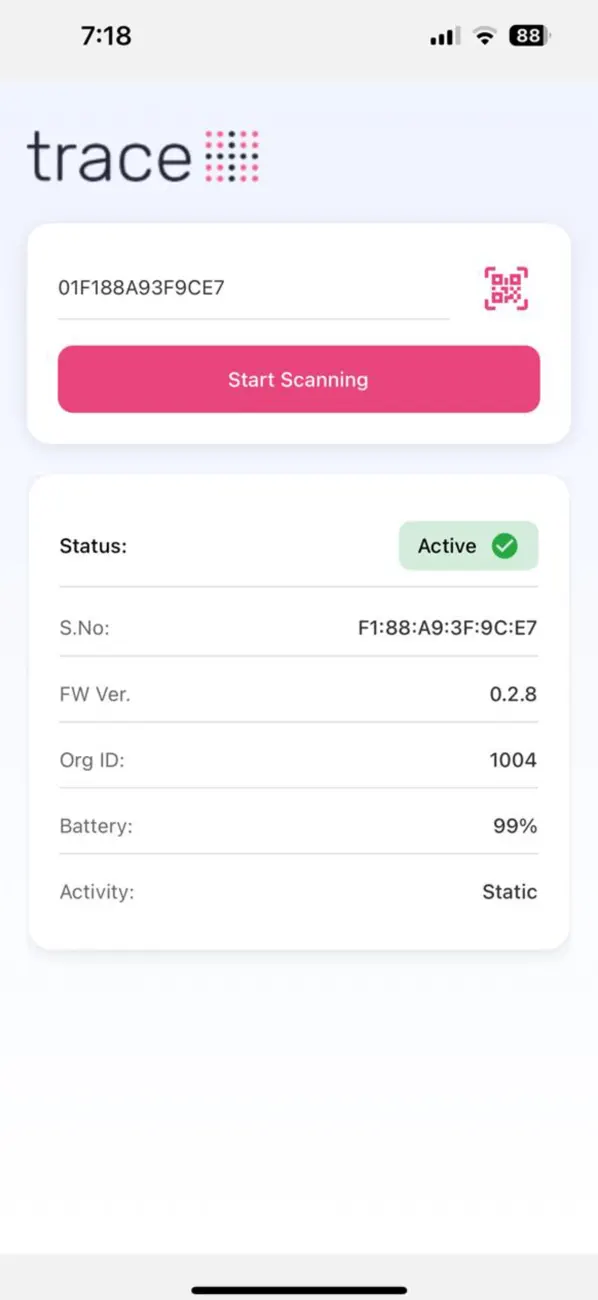 #4. Traceplus Connect (iOS) Door: Traceplus