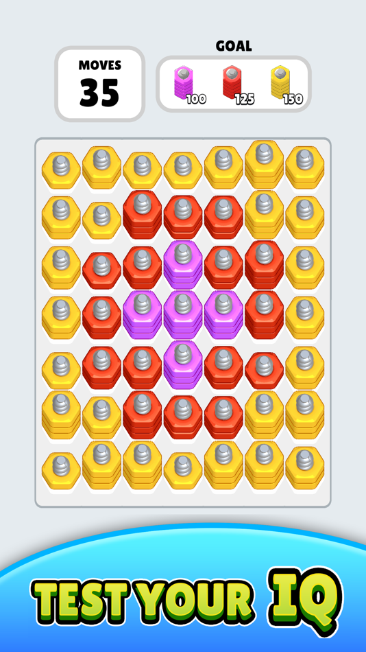 #1. Nut Stack 3D (iOS) 由: Jakub Szolomicki