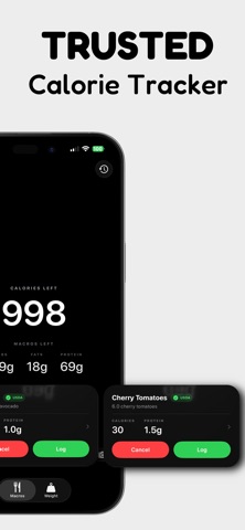 Fuelr: Macro Tracker iPhone screenshot