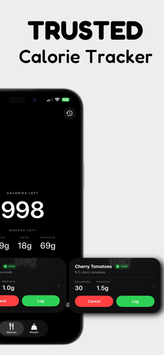 Fuelr: Macro Tracker Screenshot 2 of 3