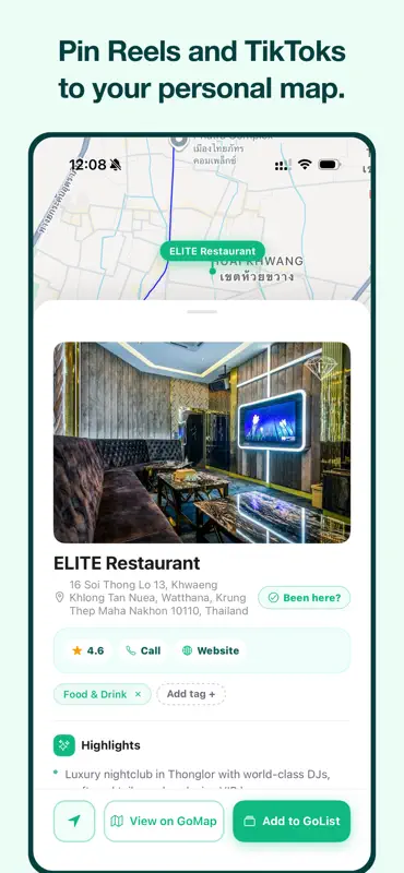 GoList | Travel map & planner screenshot 2 of 6