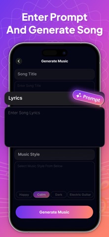 Song AI Generator : AI Music screenshot