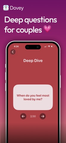 Dovey: Couples Questions iPhone screenshot