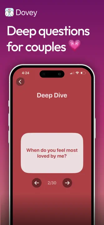 Dovey: Couples Questions screenshot 1