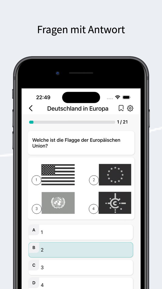 #3. Einbürgerungstest 2024 - BAMF (iOS) 由: Hadeel Aljarrah