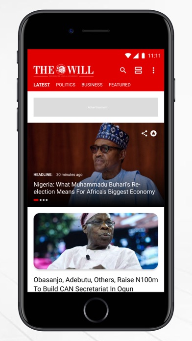 THEWILL News Screenshot