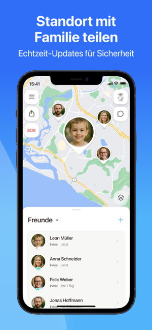 iSharing: Live Standort Teilen スクリーンショット