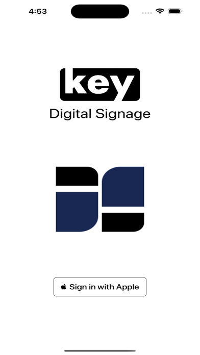key Digital Signage Screenshot