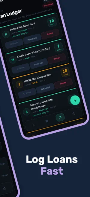 Tracly: Home Organizer screenshot 2