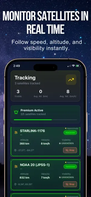 Satellite Tracker - Sky Map screenshot 4
