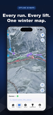 Skibi: Ski Tracking & Maps Screenshot 4 of 5