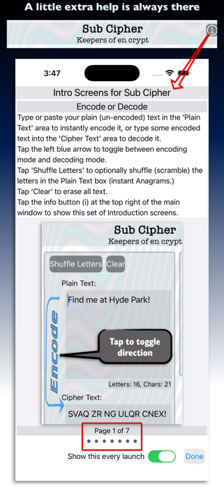 Sub Cipher Screenshot 4 of 7