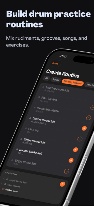 Drum Journal: Practice Routine Screenshot 4 of 10
