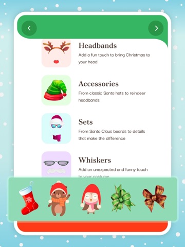 Christmas Funny Face Filters iPad screenshot