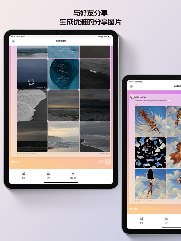 PicSeed - Read Later,Collect iPad screenshot 5 - Productivity app
