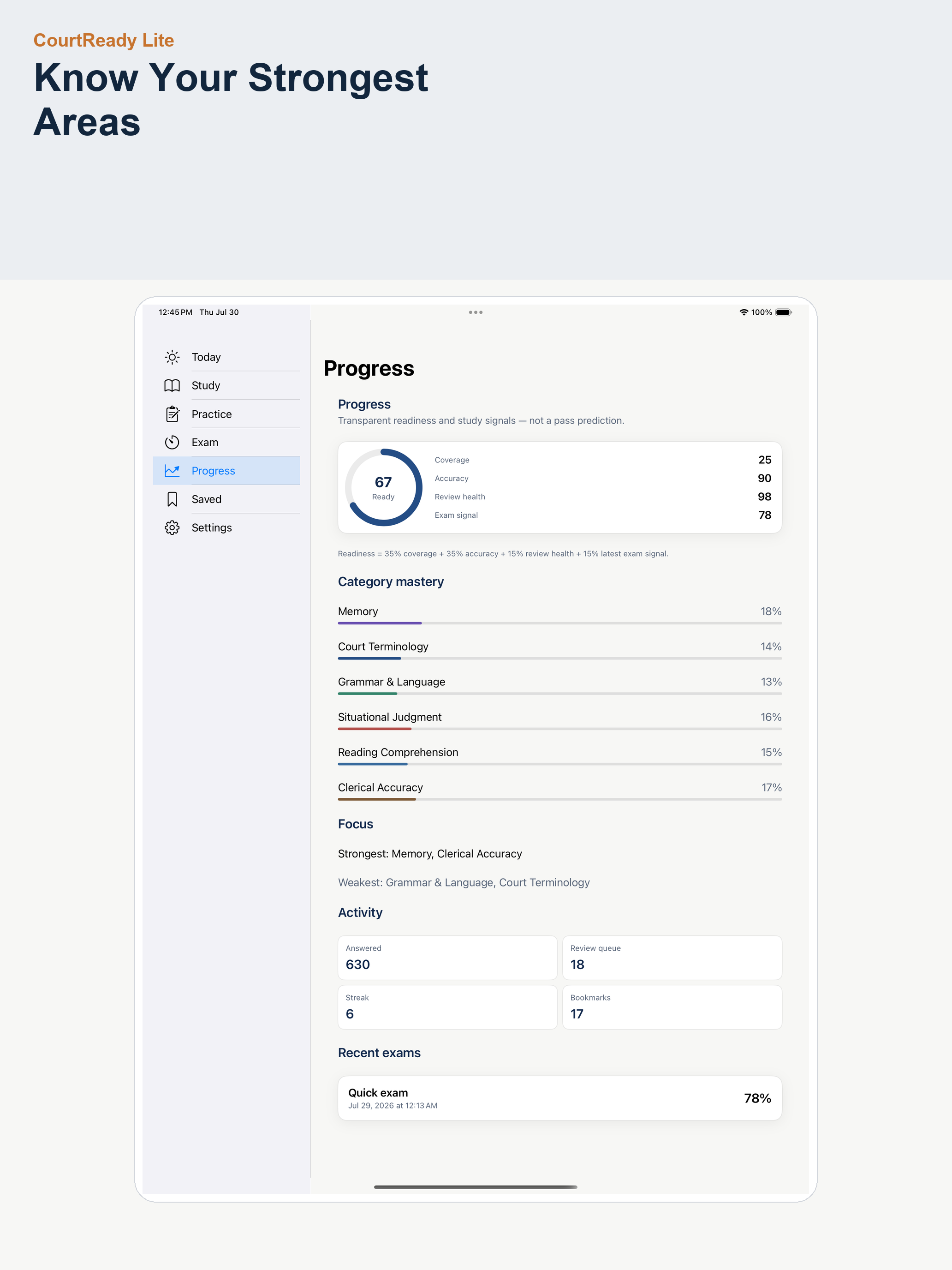 CourtReady Lite screenshot 18
