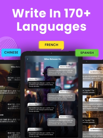 Text Story: Chat Story Maker iPad screenshot
