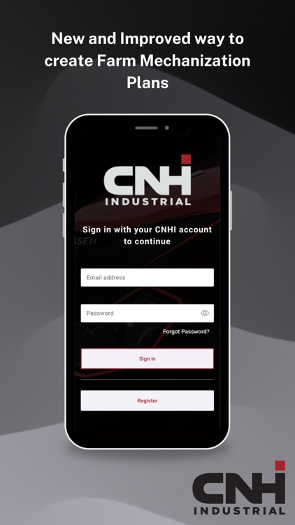 CNHi Mechanization Planning