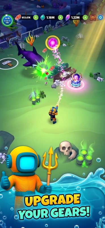 Aqua Hero : Deep Survival screenshot 4