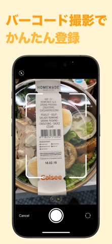 カルシー Calsee 写真で簡単カロリー計算・ダイエット iPhone screenshot 4