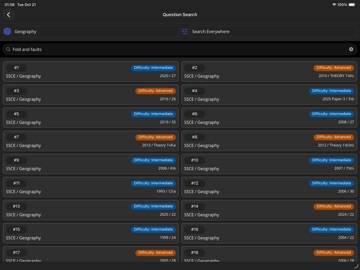 TestDriller SSCE iPad screenshot