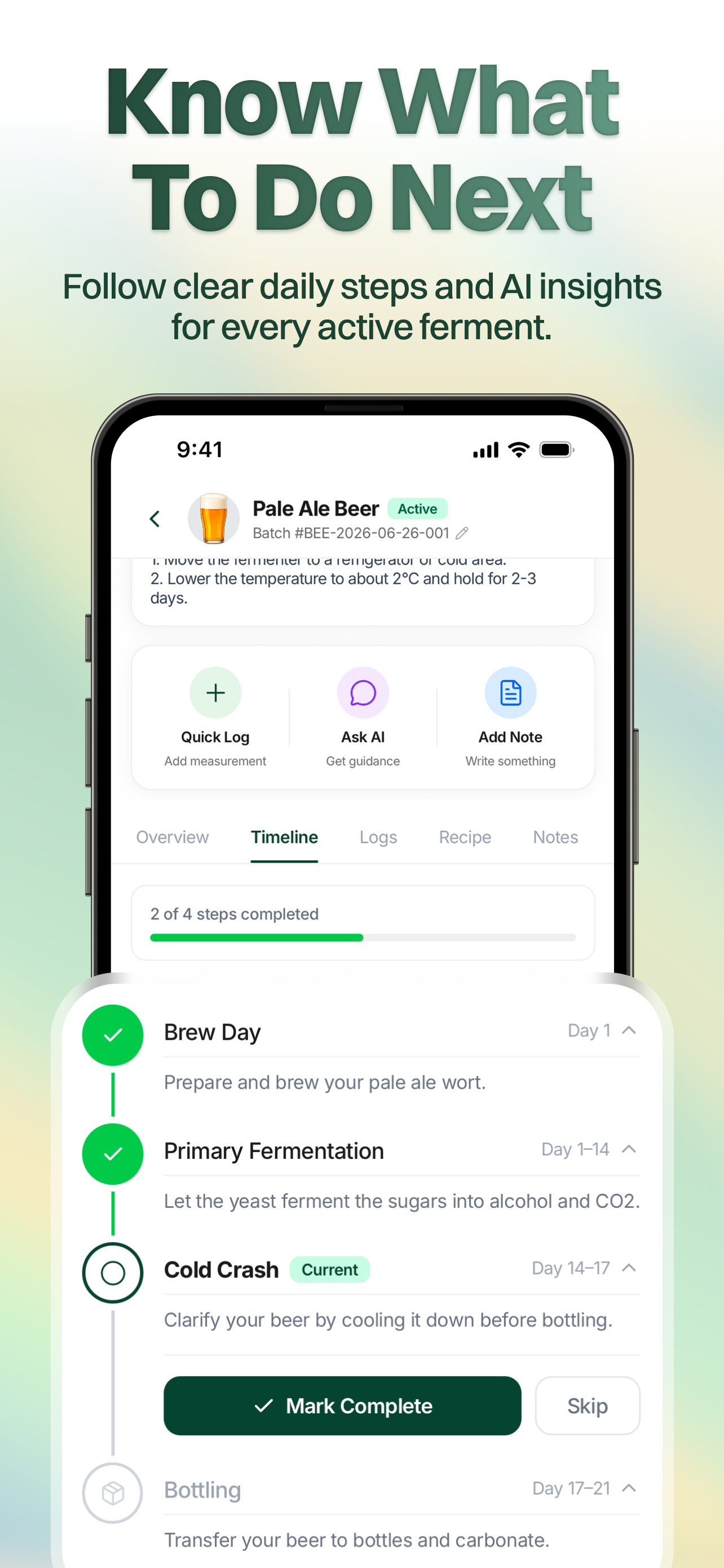AI Brewing Coach - BrewLab screenshot 4
