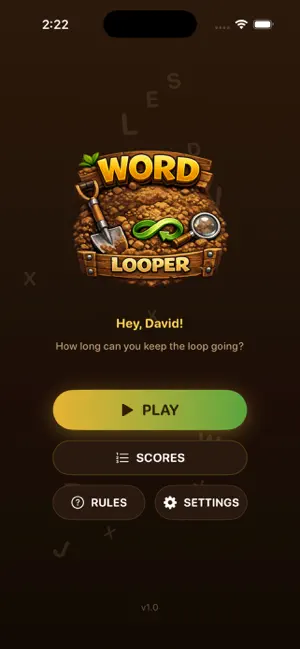 Word Looper screenshot 1