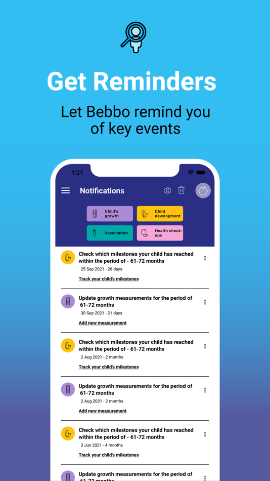#6. Bebbo parenting app (iOS) 由: United Nations Children's Fund (UNICEF)