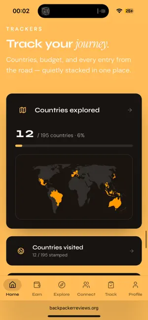 Backpacker Reviews screenshot 4