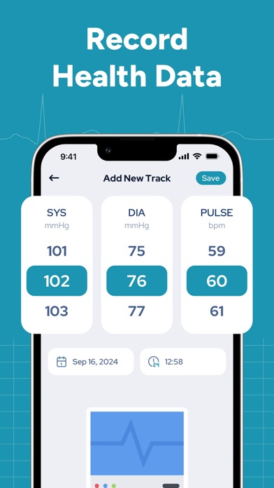 Blood Pressure: Daily Logger Screenshot