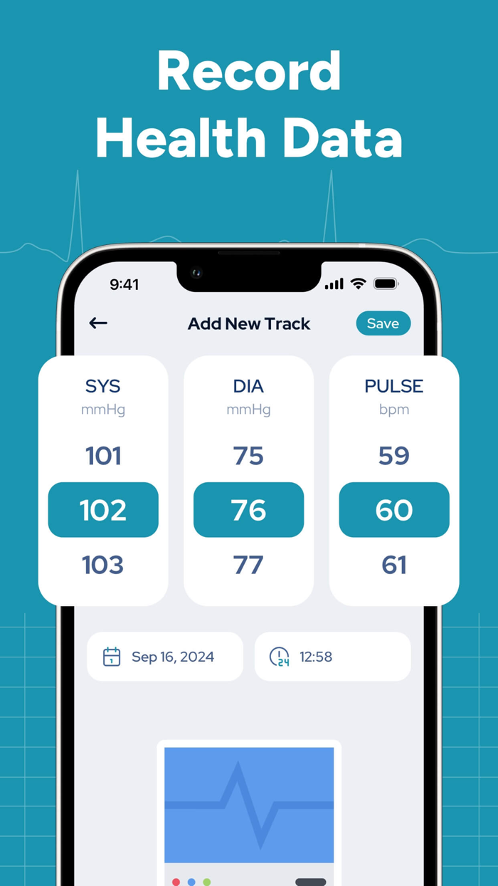 Blood Pressure Daily Logger