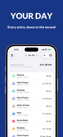 SimpleTime – Time Tracker Screenshot 2 of 7