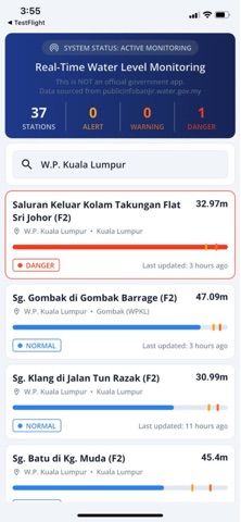 MyBanjir Screenshot 2 of 2