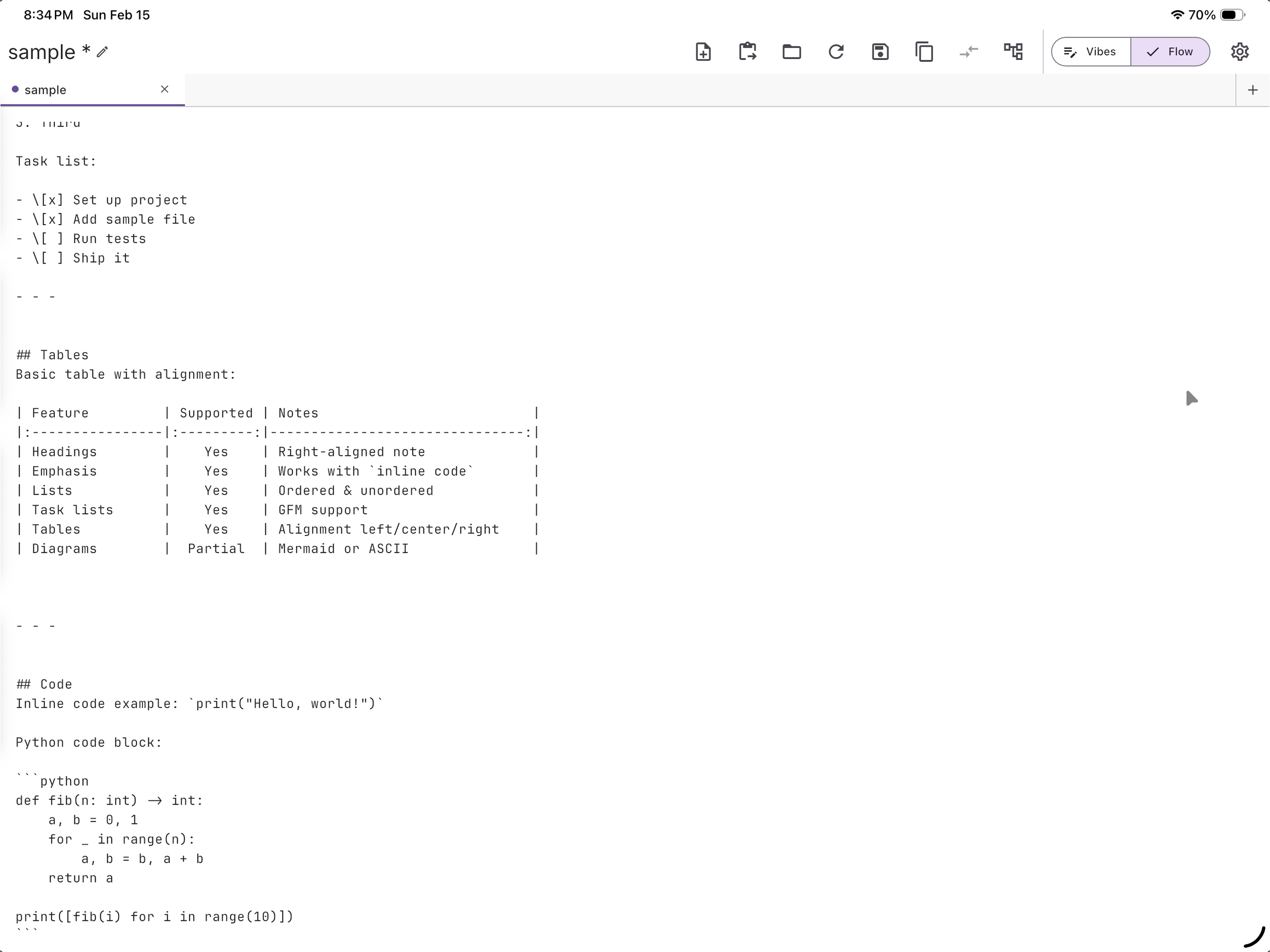 Marky Mark Markdown Editor screenshot 9