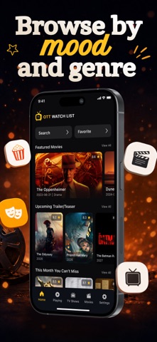 OTT Watch List iPhone screenshot 2