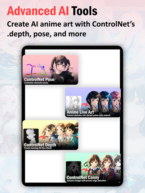 Sekai AI Anime Art Generator iPad screenshot 7 - Graphics & Design app