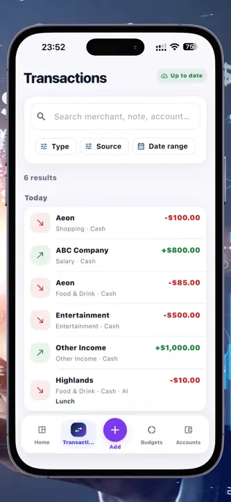 MyMoney - AI Finance Manager screenshot 8