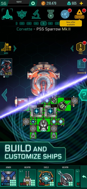 Space Arena: Construct & Fight screenshot 2