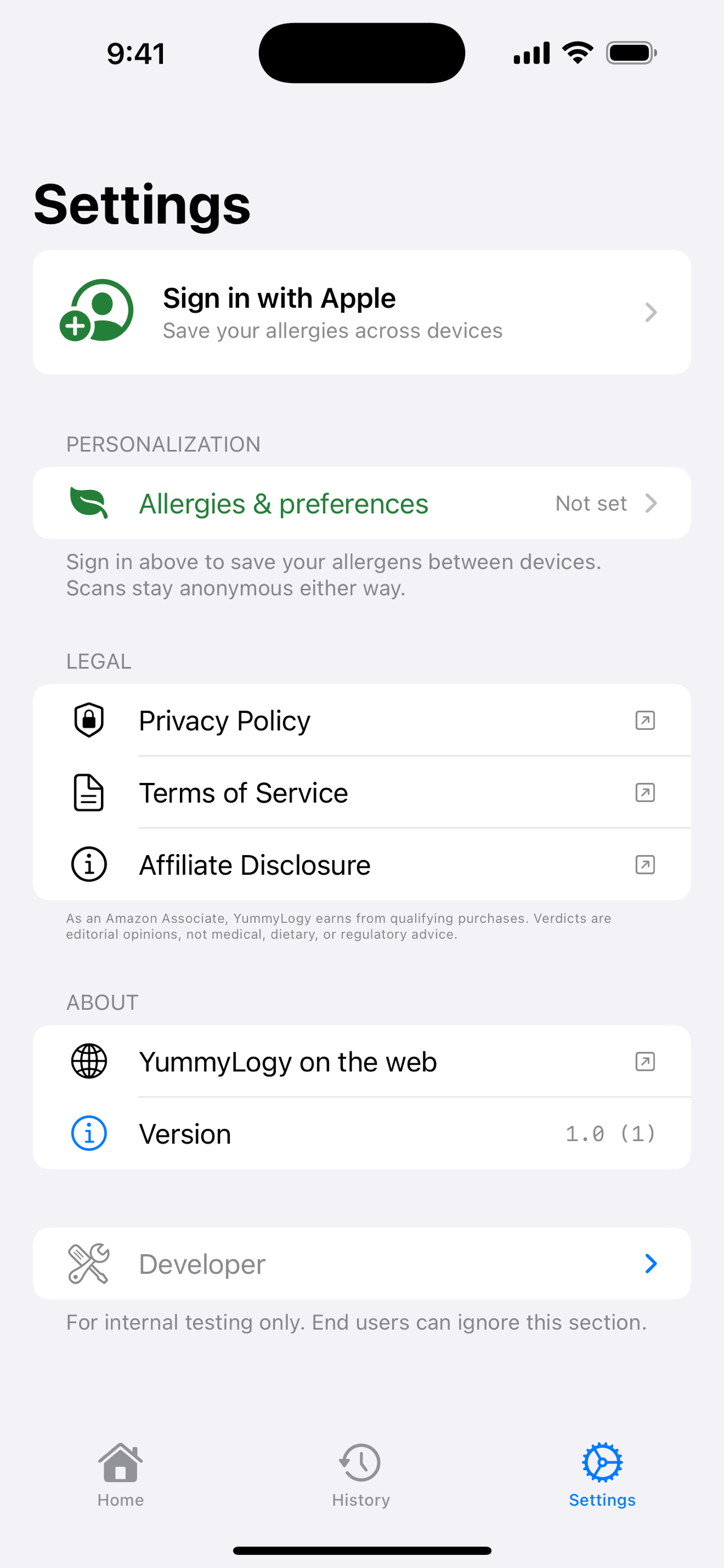 SmartChoice-Ingredient Scanner screenshot 6