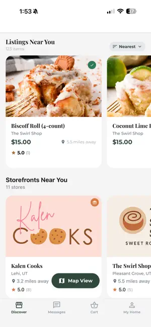 Homebaked App screenshot 1