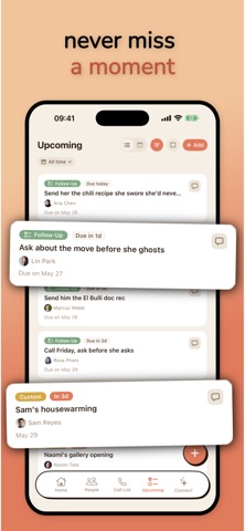 Human Hub: Friend Reminders Screenshot 7 of 8