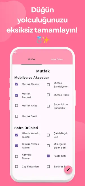 Çeyiz Defterim screenshot 2