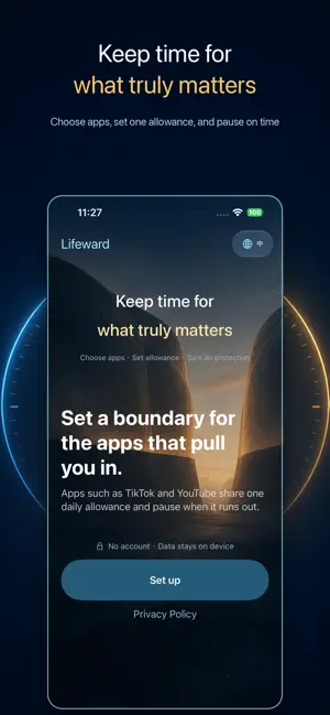 Lifeward-Less Screen,More Life screenshot 4