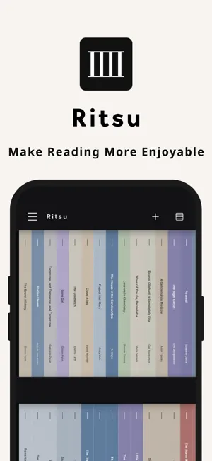 Ritsu - Book Tracker screenshot 1